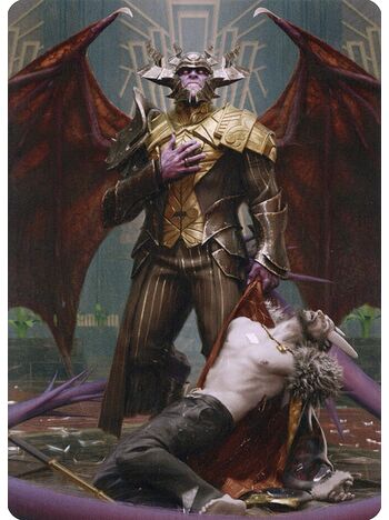 Ob Nixilis, the Adversary // Ob Nixilis, the Adversary (Art Series)