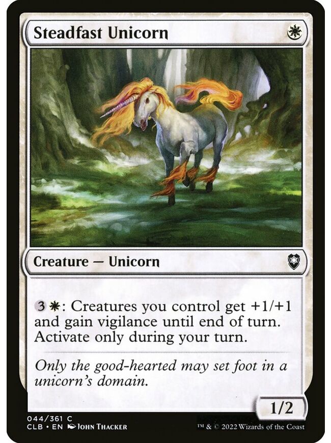 Steadfast Unicorn