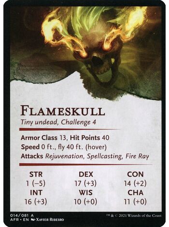 Flameskull // Flameskull (Art Series)