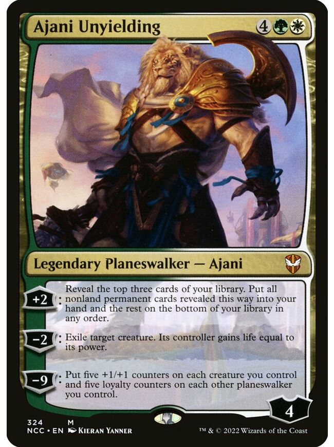 Ajani Unyielding