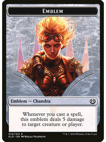 Chandra, Torch of Defiance Emblem Token