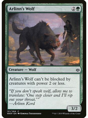 Arlinn's Wolf