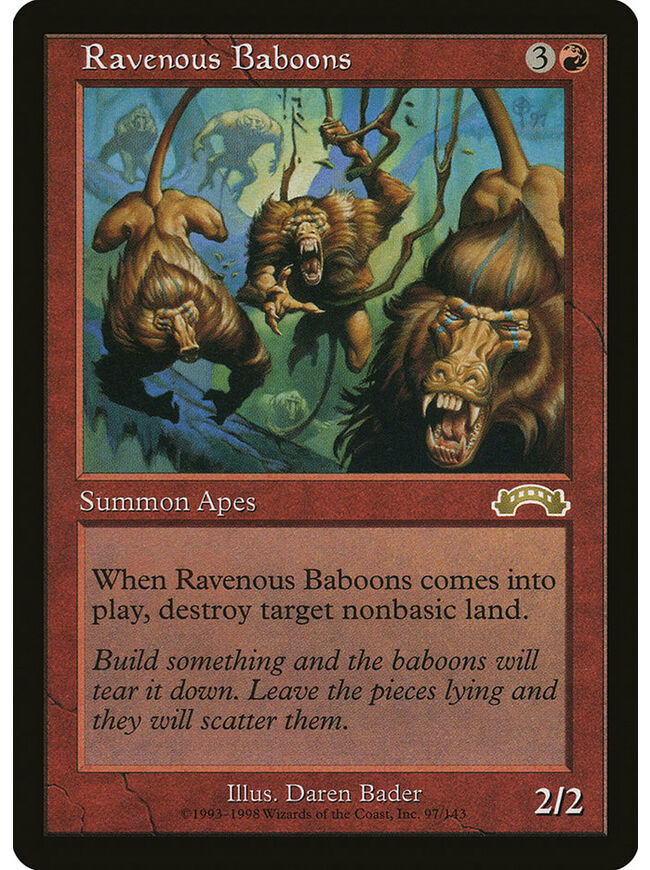 Ravenous Baboons