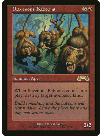 Ravenous Baboons