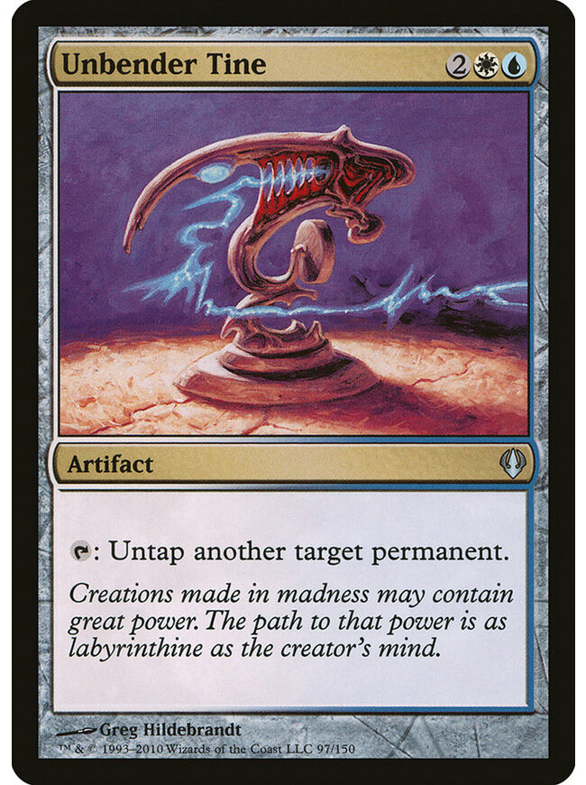 Unbender Tine