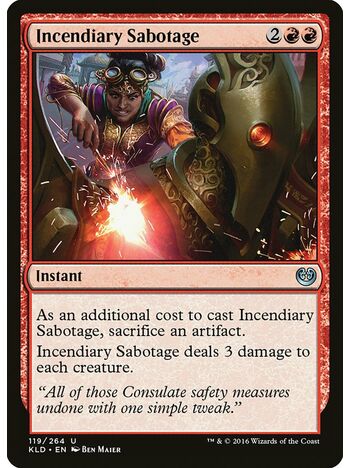 Incendiary Sabotage