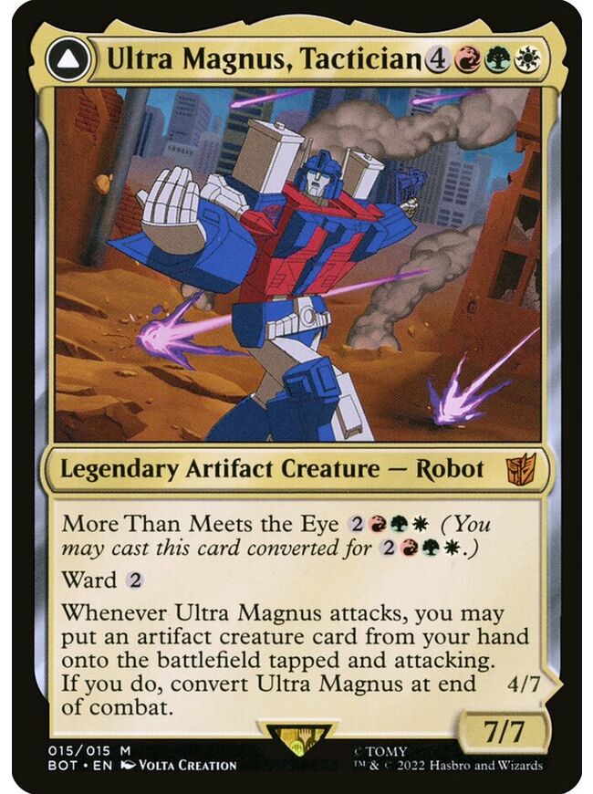 Ultra Magnus, Tactician // Ultra Magnus, Armored Carrier