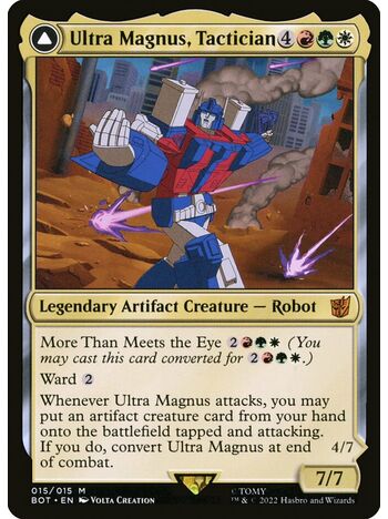 Ultra Magnus, Tactician // Ultra Magnus, Armored Carrier