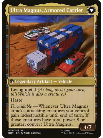 Ultra Magnus, Tactician // Ultra Magnus, Armored Carrier