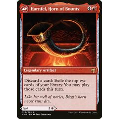 Birgi, God of Storytelling // Harnfel, Horn of Bounty
