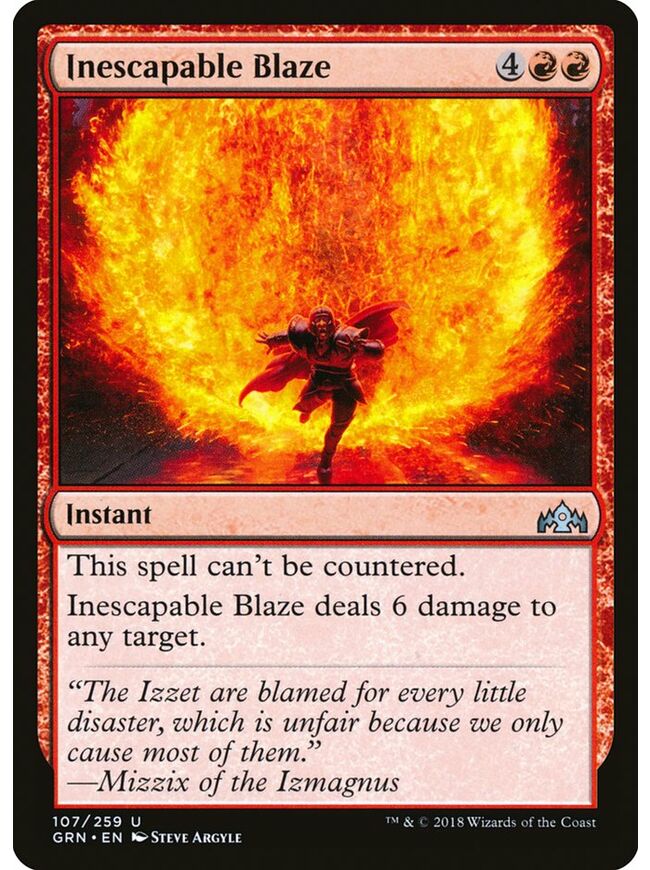 Inescapable Blaze