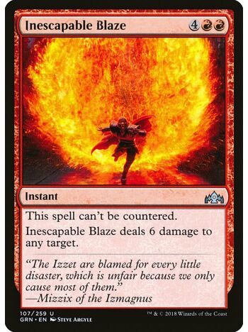 Inescapable Blaze