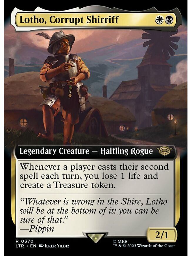 Lotho, Corrupt Shirriff