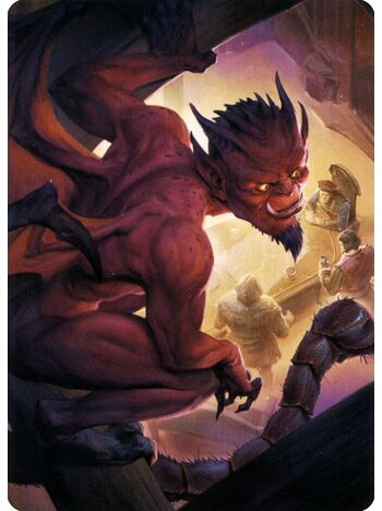 Nefarious Imp // Nefarious Imp (Art Series)