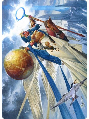 Linvala, Shield of Sea Gate // Linvala, Shield of Sea Gate (Art Series)