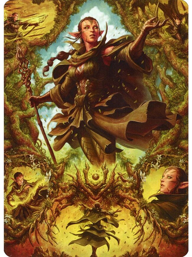 Nissa of Shadowed Boughs // Nissa of Shadowed Boughs (Art Series)