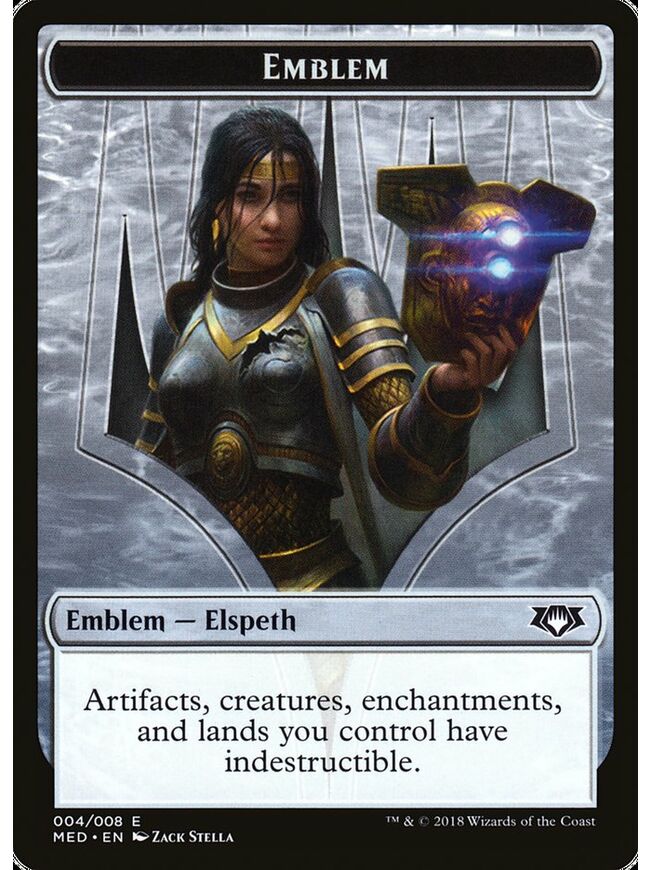 Elspeth, Knight-Errant Emblem Token