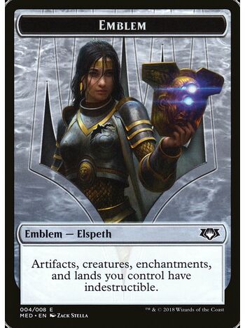 Elspeth, Knight-Errant Emblem Token