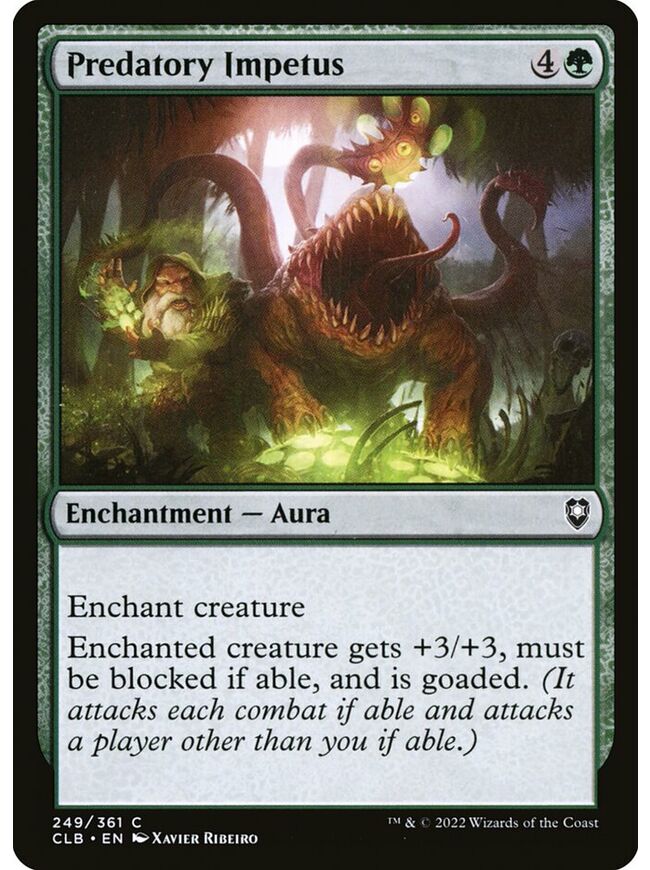 Predatory Impetus