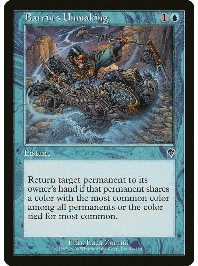 Barrin's Unmaking