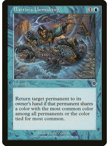 Barrin's Unmaking