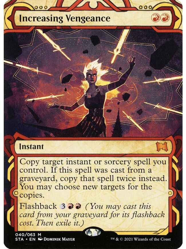 Increasing Vengeance