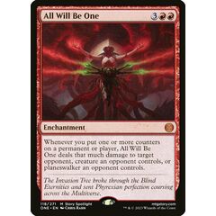 All Will Be One