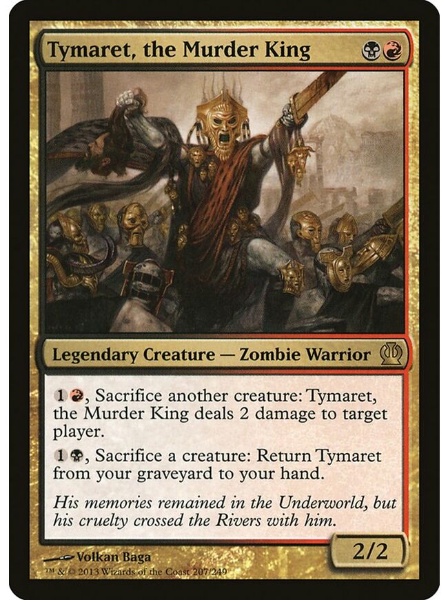 Tymaret, the Murder King