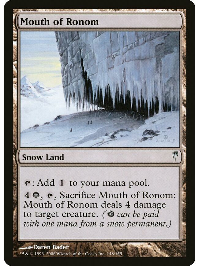 Mouth of Ronom