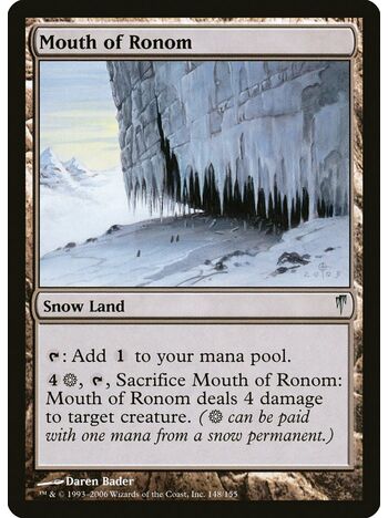 Mouth of Ronom