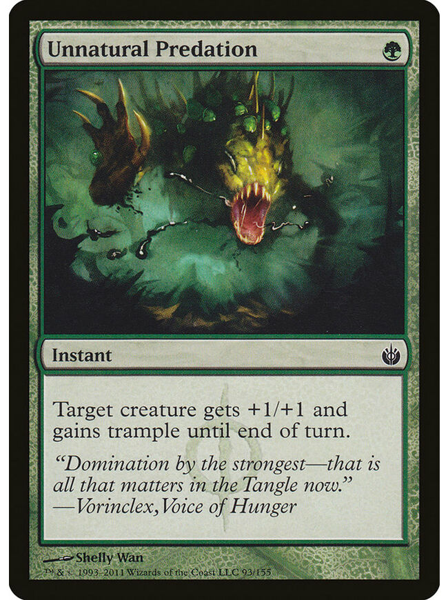 Unnatural Predation
