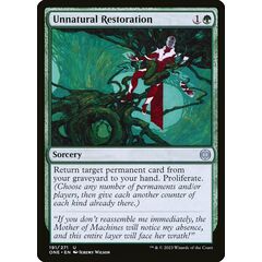 Unnatural Restoration