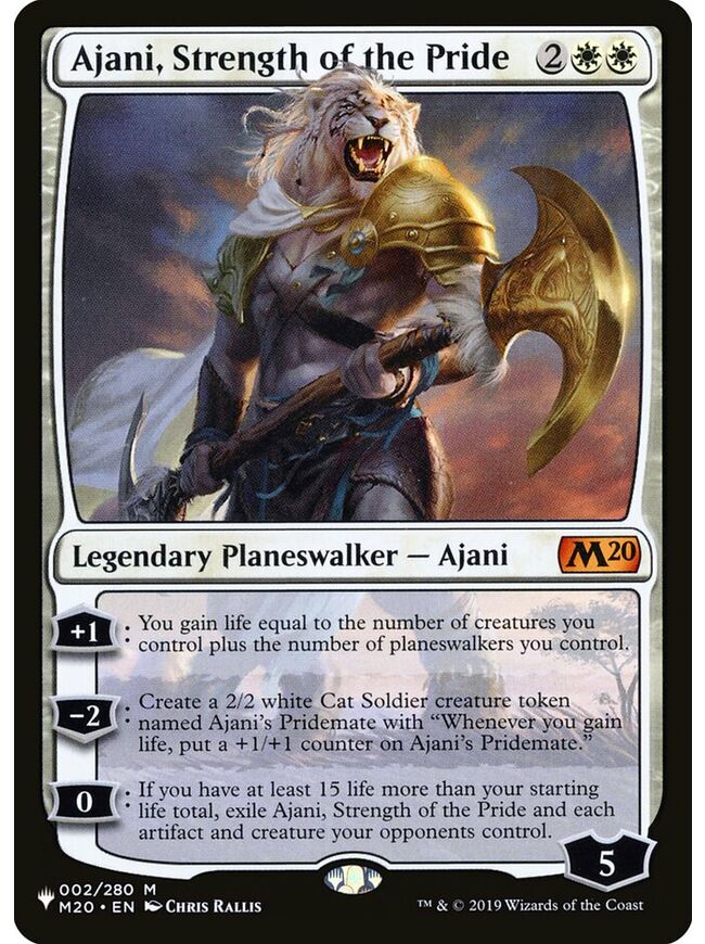 Ajani, Strength of the Pride