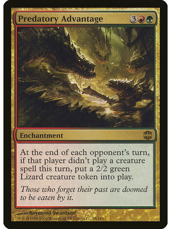 Predatory Advantage