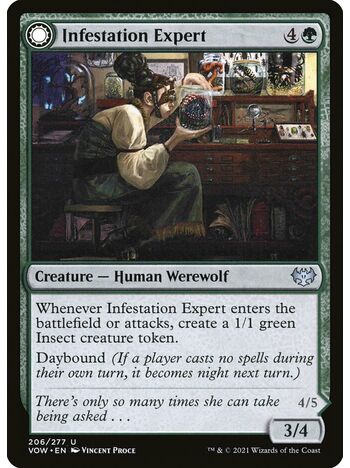 Infestation Expert // Infested Werewolf
