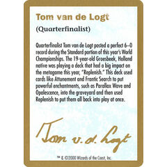 Tom van de Logt Bio (2000)