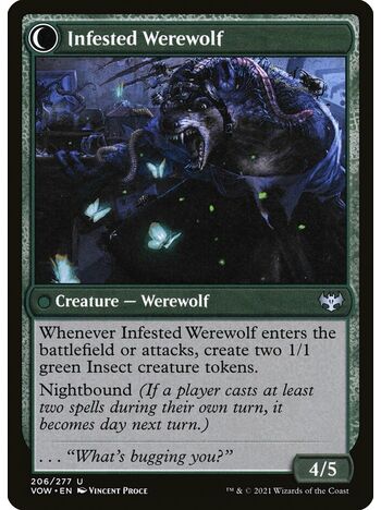 Infestation Expert // Infested Werewolf