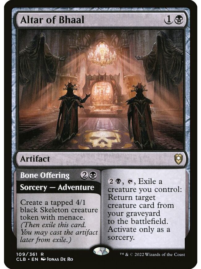 Altar of Bhaal // Bone Offering