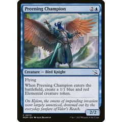 Preening Champion