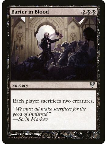 Barter in Blood