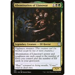 Abomination of Llanowar