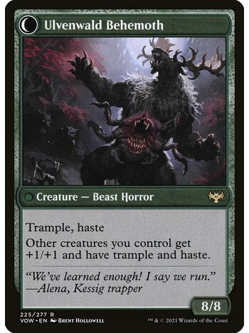 Ulvenwald Oddity // Ulvenwald Behemoth