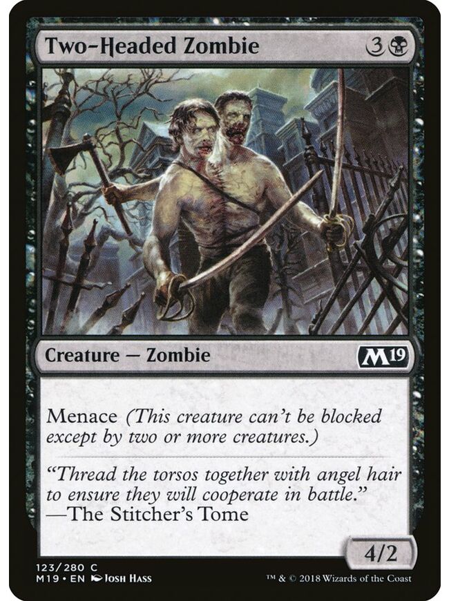 Two-Headed Zombie