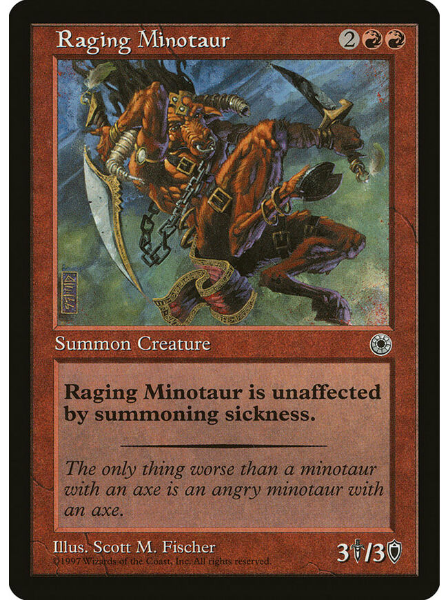 Raging Minotaur
