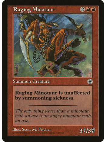 Raging Minotaur