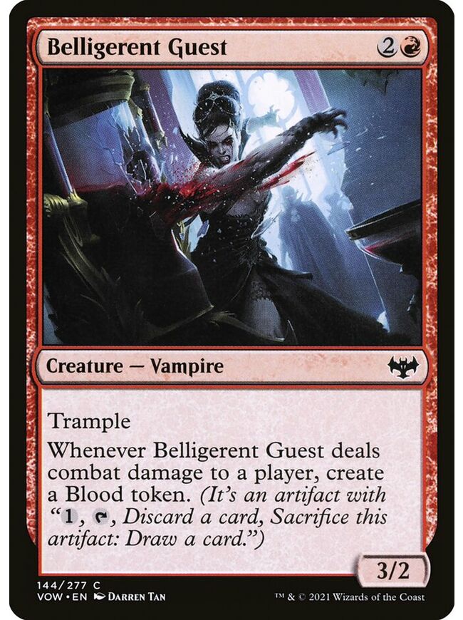 Belligerent Guest
