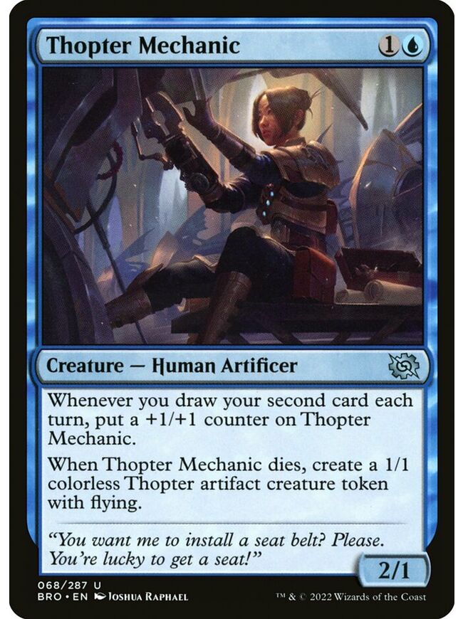 Thopter Mechanic