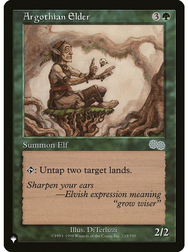 Argothian Elder