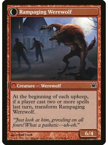 Tormented Pariah // Rampaging Werewolf