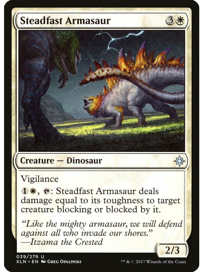 Steadfast Armasaur